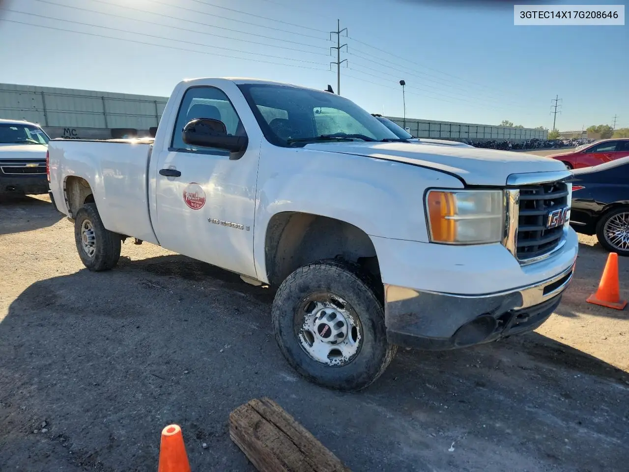1GTHC24K27E595836 2007 GMC Sierra C2500 Heavy Duty