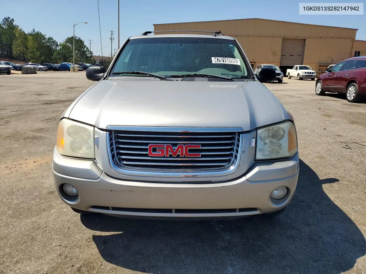 2008 GMC Envoy VIN: 1GKDS13S282147942 Lot: 47016096