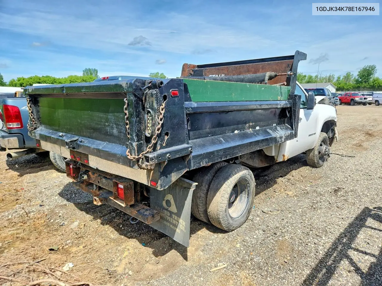 2008 GMC Sierra K3500 VIN: 1GDJK34K78E167946 Lot: 56828636