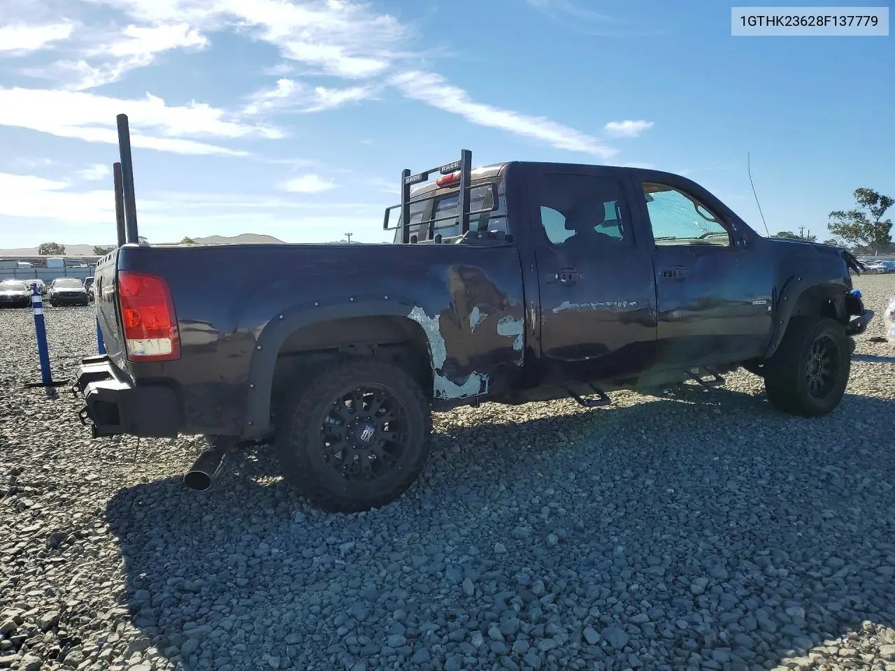 2008 GMC Sierra K2500 Heavy Duty VIN: 1GTHK23628F137779 Lot: 57013696
