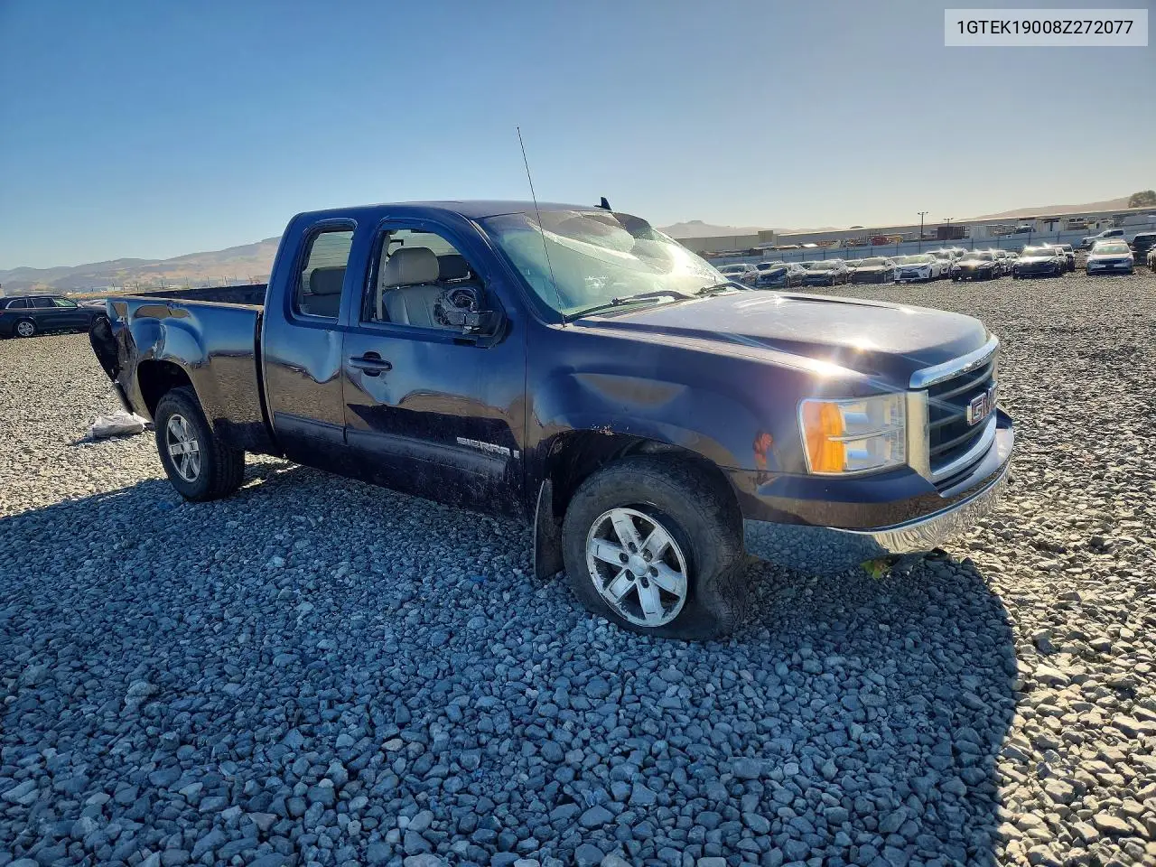 2008 GMC Sierra K1500 VIN: 1GTEK19008Z272077 Lot: 57040436