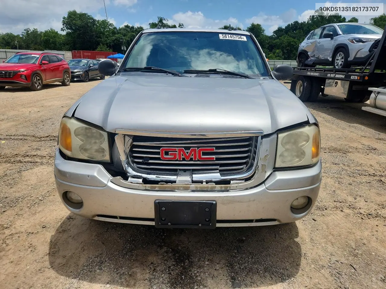 2008 GMC Envoy VIN: 1GKDS13S182173707 Lot: 58145756