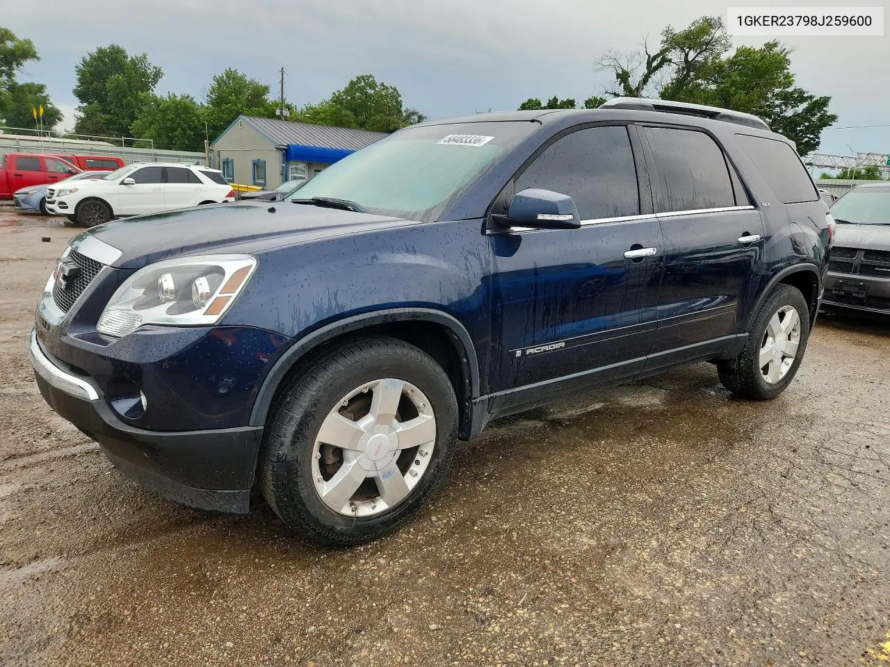 2008 GMC Acadia Slt-1 VIN: 1GKER23798J259600 Lot: 58483336