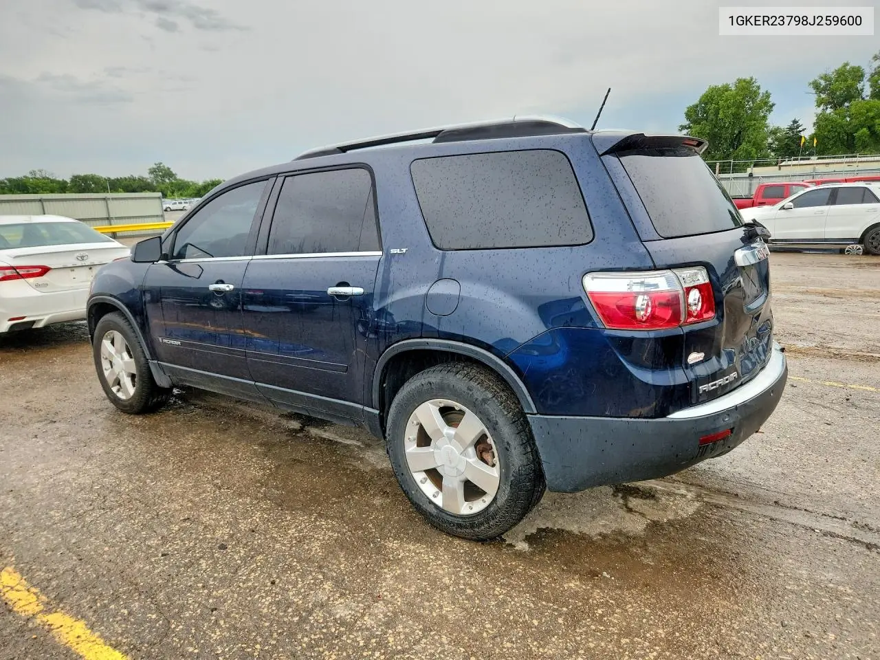2008 GMC Acadia Slt-1 VIN: 1GKER23798J259600 Lot: 58483336