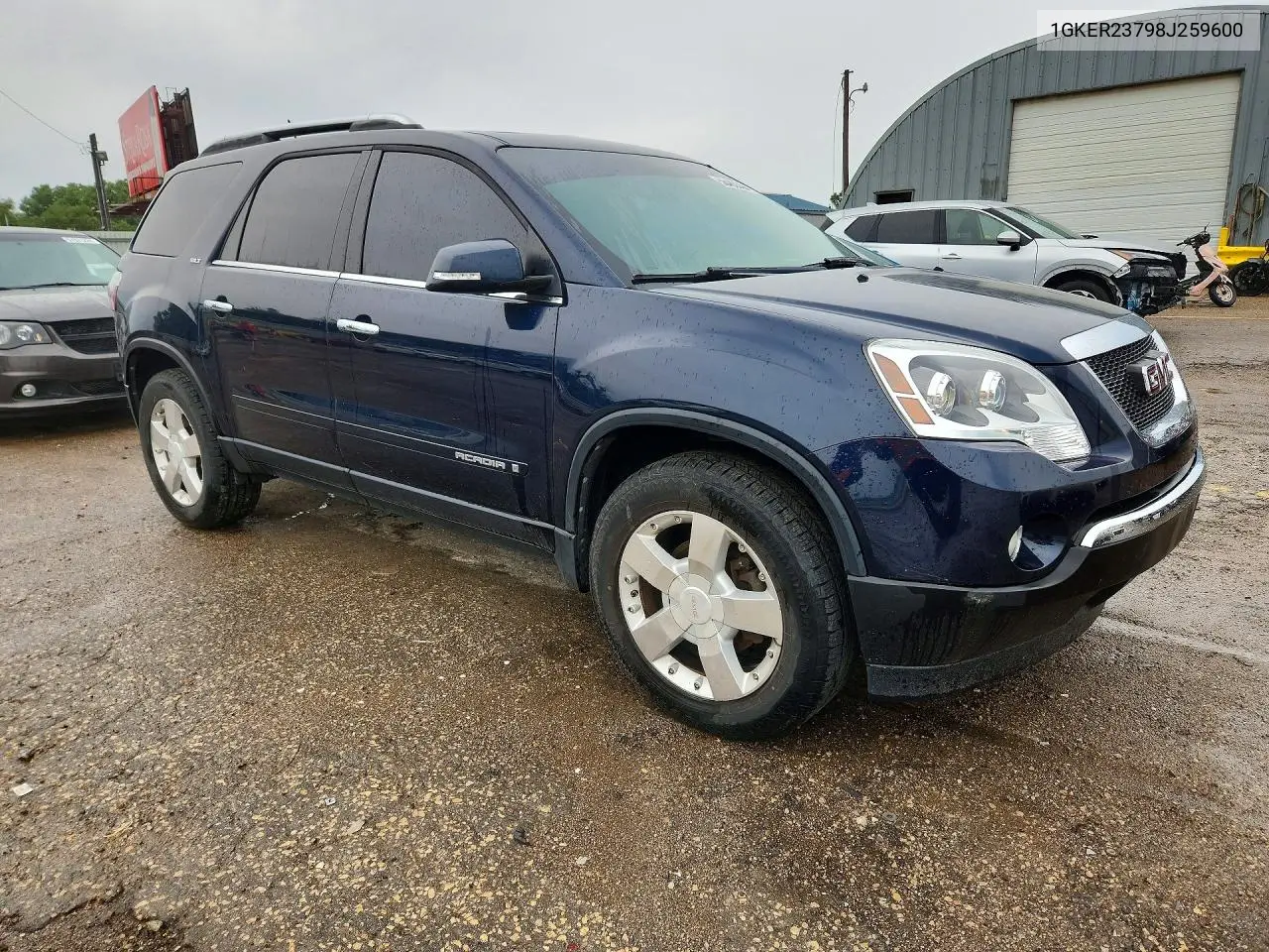 2008 GMC Acadia Slt-1 VIN: 1GKER23798J259600 Lot: 58483336