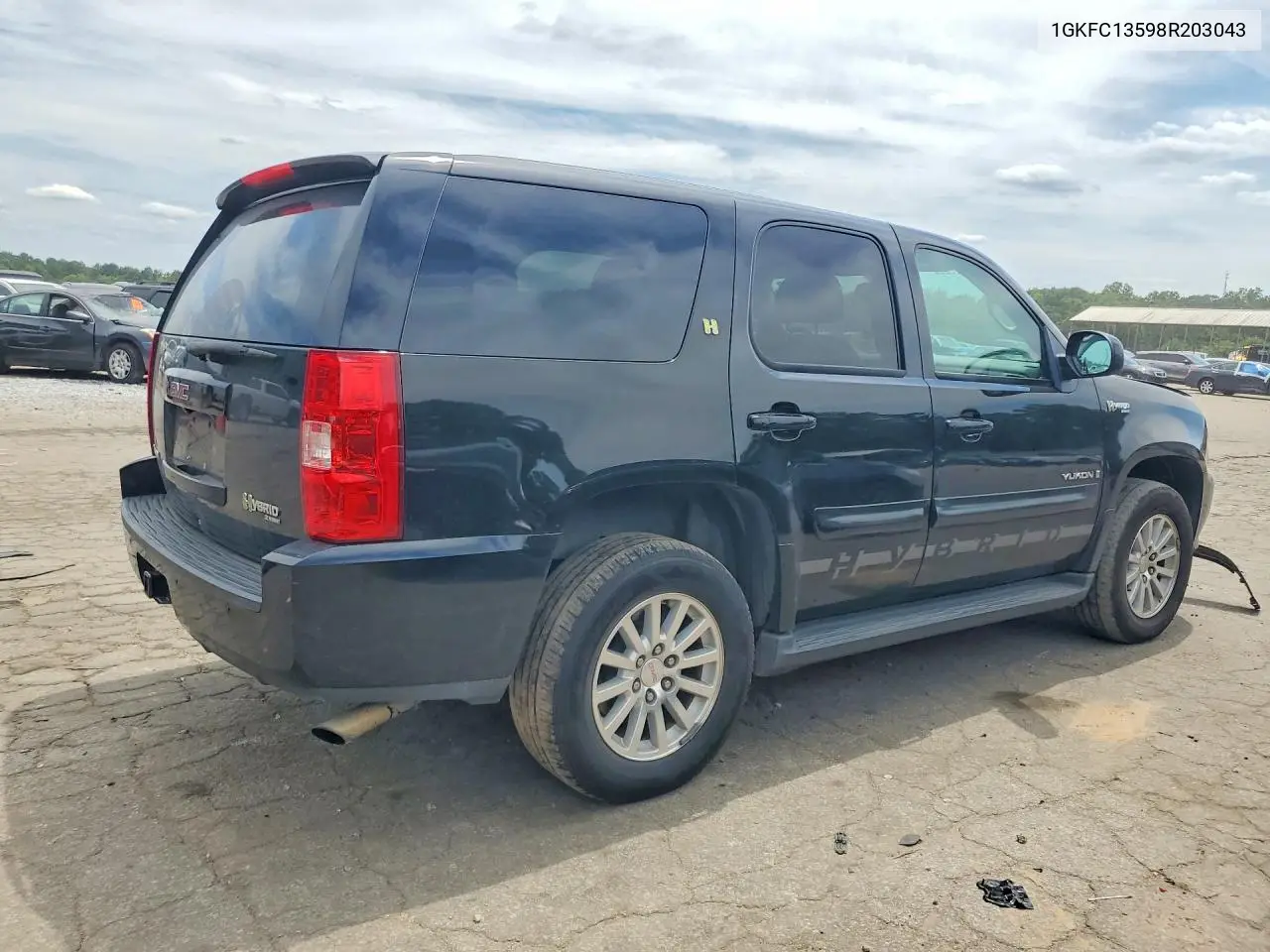 2008 GMC Yukon Hybrid VIN: 1GKFC13598R203043 Lot: 58550286