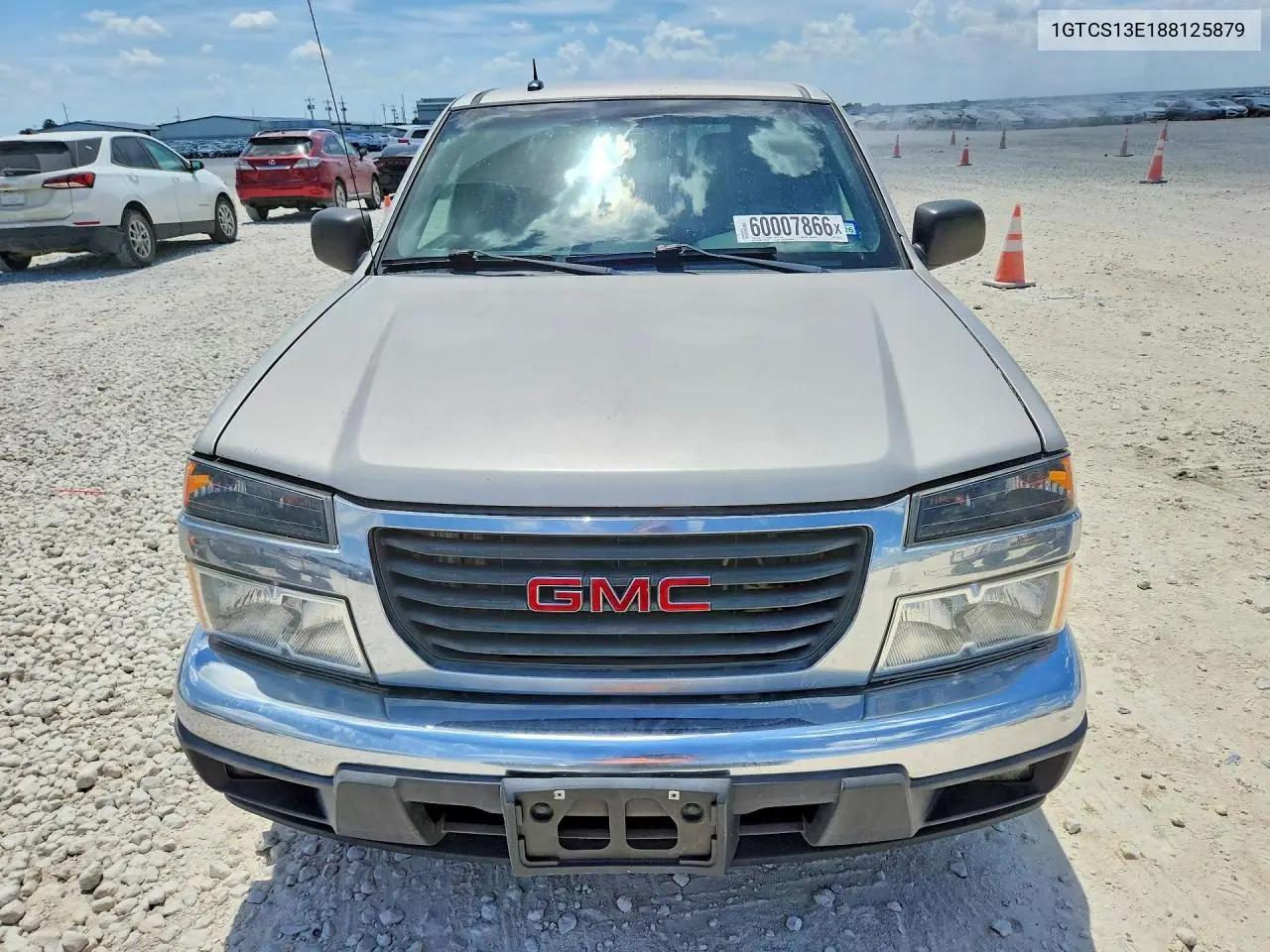 2008 GMC Canyon VIN: 1GTCS13E188125879 Lot: 60007866
