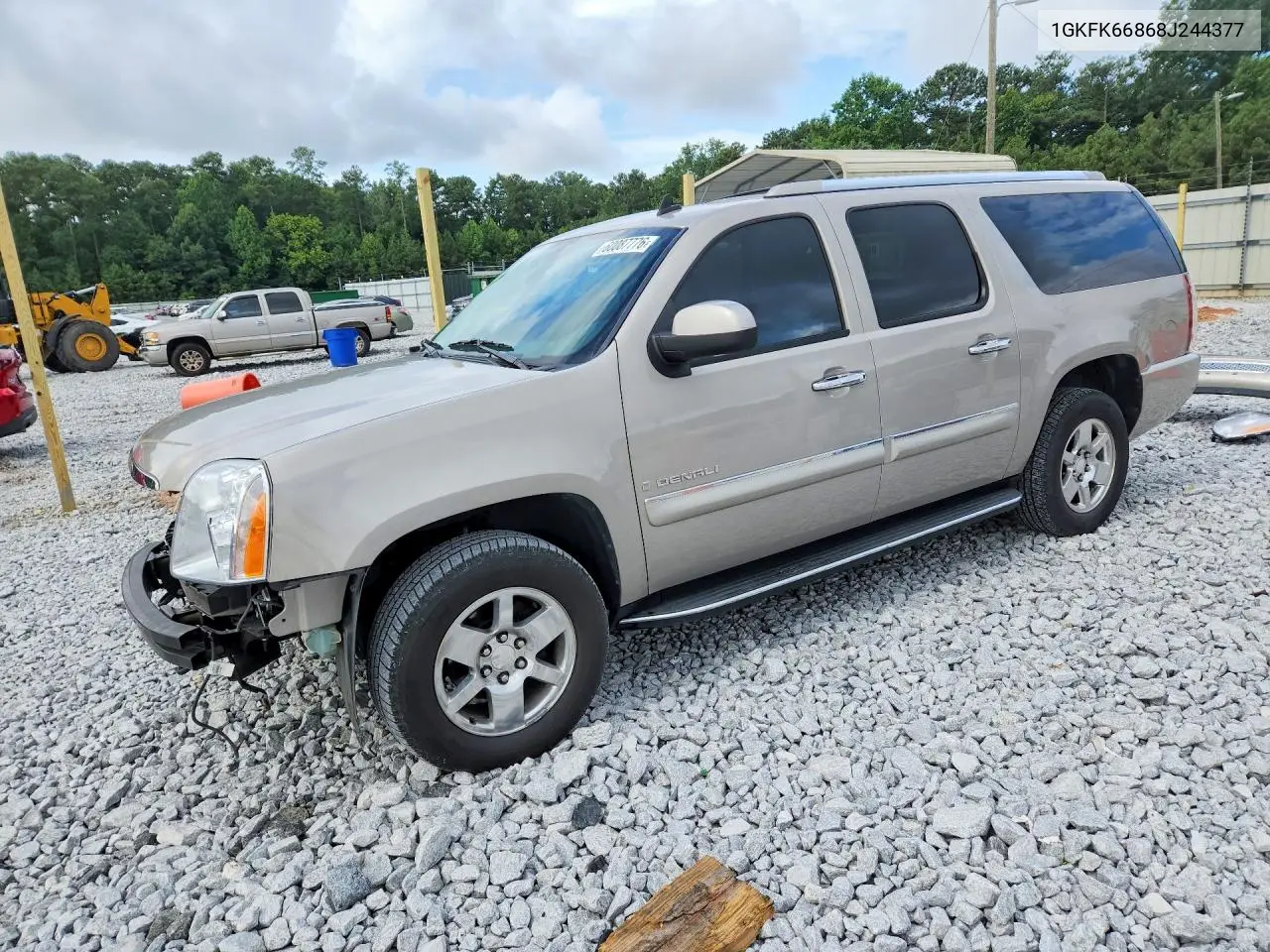 2008 GMC Yukon Xl Denali VIN: 1GKFK66868J244377 Lot: 60087776