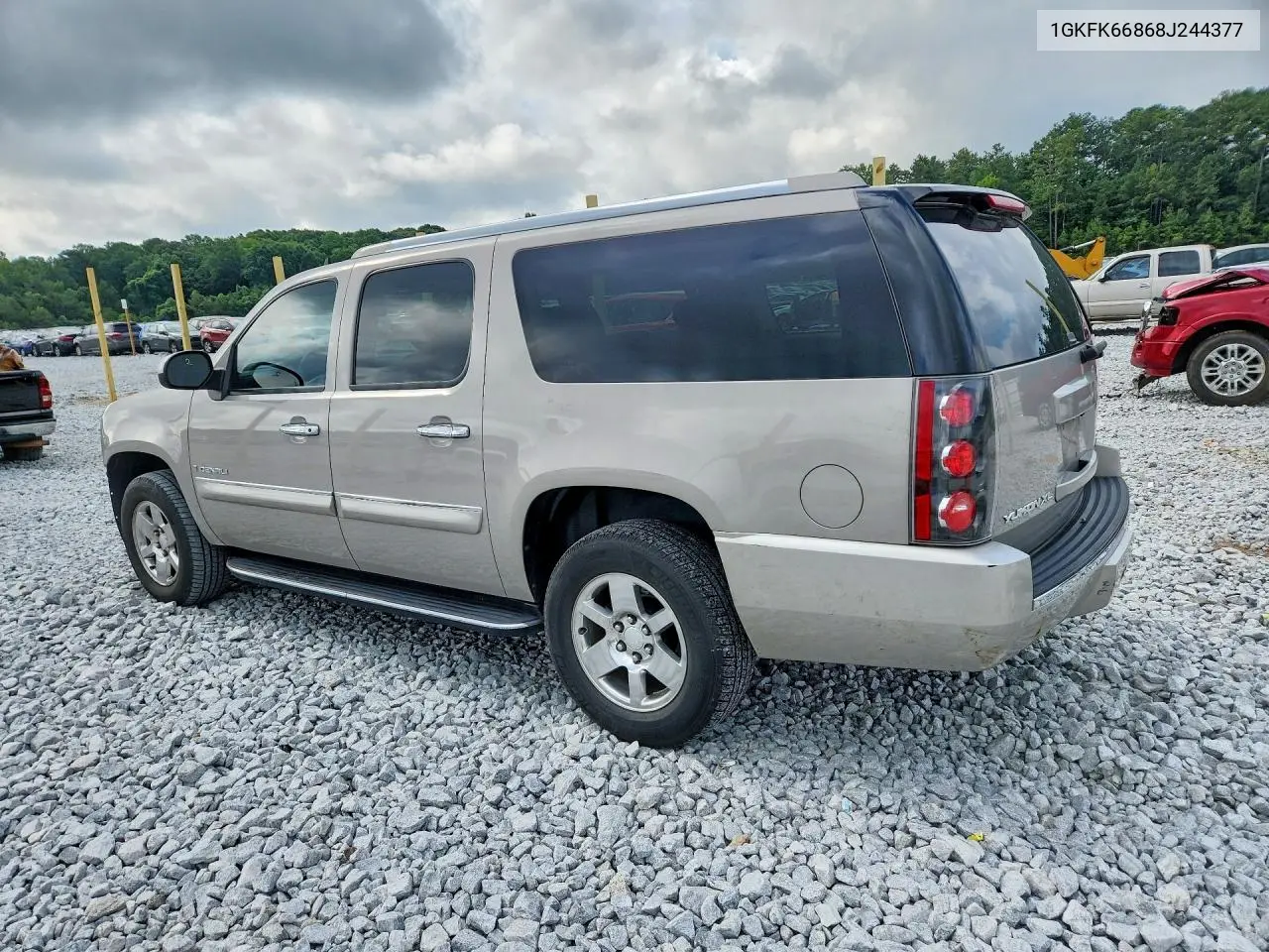 2008 GMC Yukon Xl Denali VIN: 1GKFK66868J244377 Lot: 60087776