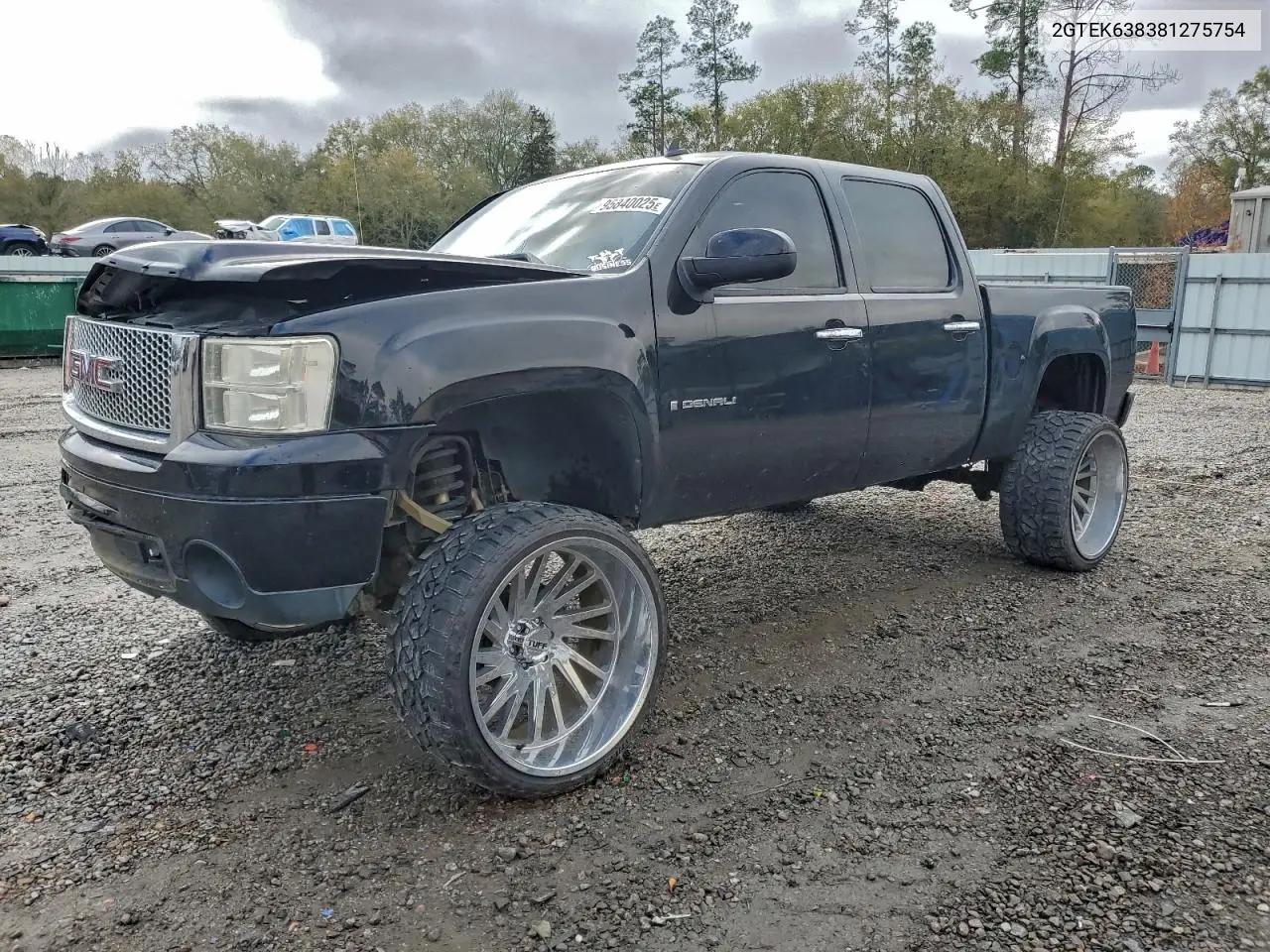 2GTEK638381275754 2008 GMC New Sierra K1500 Denali