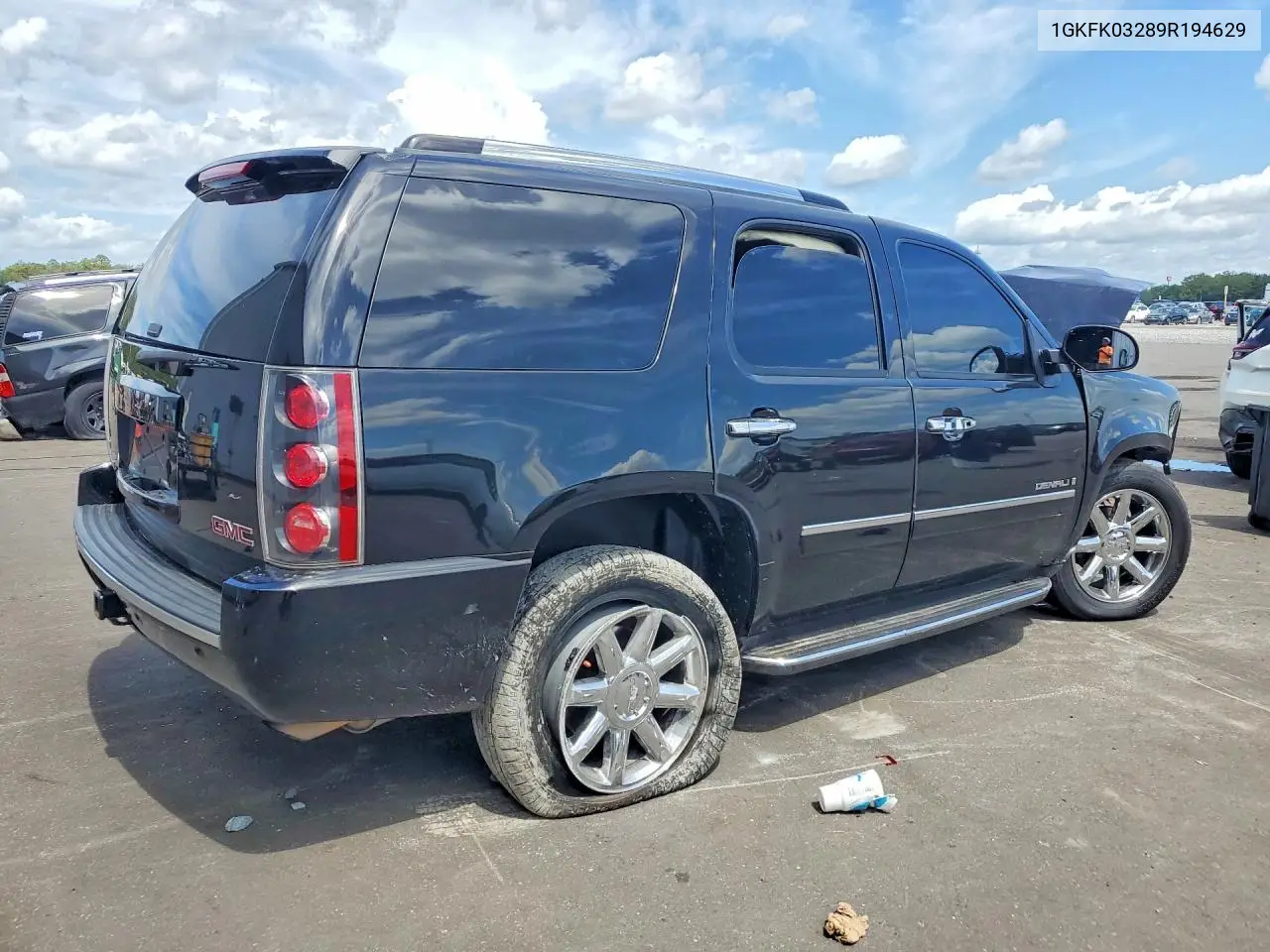 2009 GMC Yukon Denali VIN: 1GKFK03289R194629 Lot: 57670016