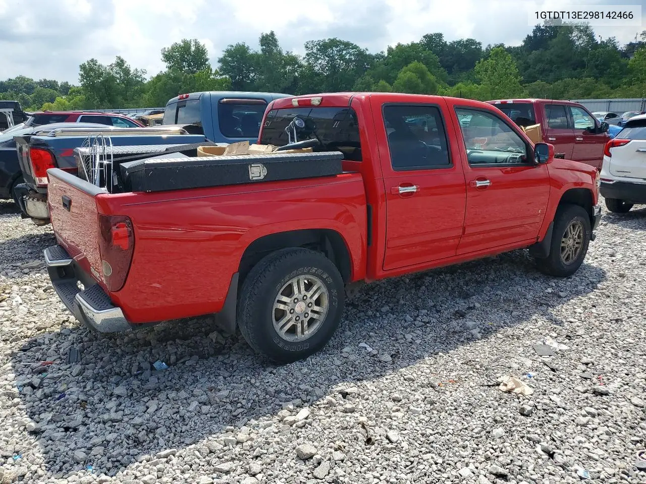 2009 GMC Canyon VIN: 1GTDT13E298142466 Lot: 59686836