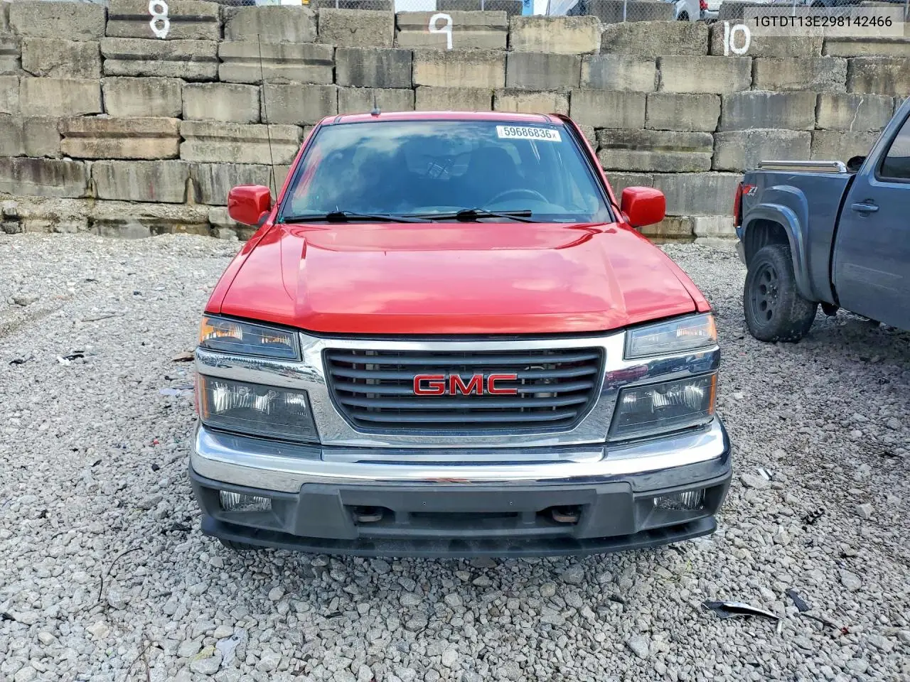 2009 GMC Canyon VIN: 1GTDT13E298142466 Lot: 59686836