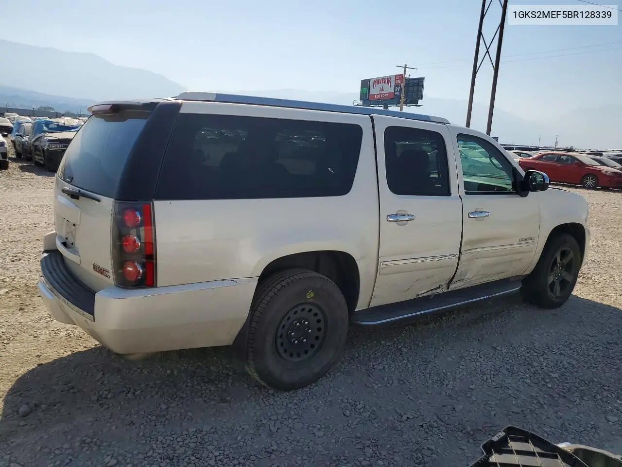 2011 GMC Yukon Xl Denali VIN: 1GKS2MEF5BR128339 Lot: 58119296