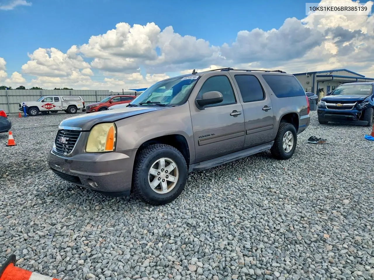 2011 GMC Yukon Xl C1500 Slt VIN: 1GKS1KE06BR385139 Lot: 58243216