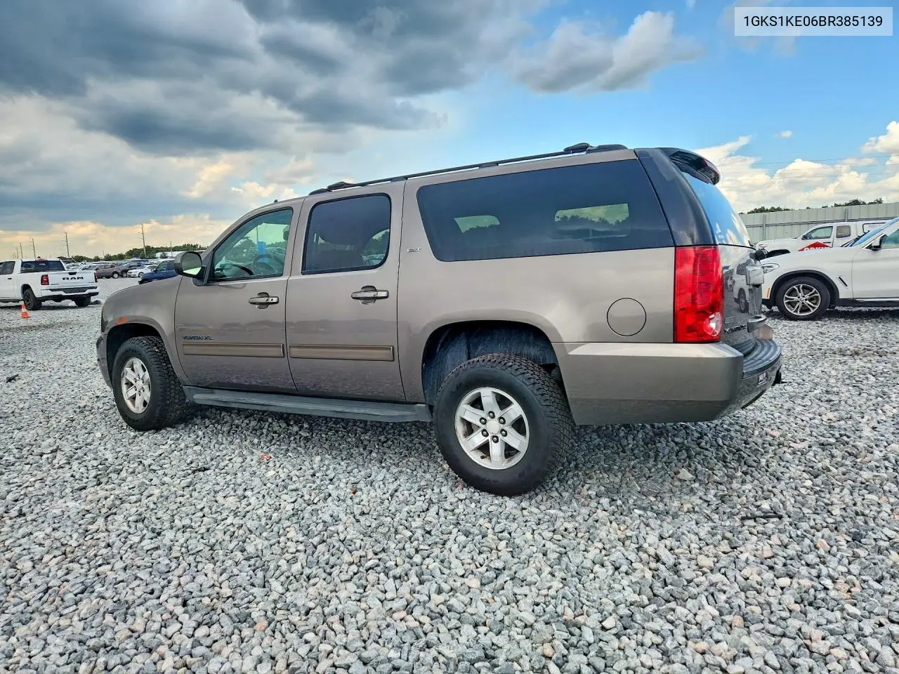 2011 GMC Yukon Xl C1500 Slt VIN: 1GKS1KE06BR385139 Lot: 58243216