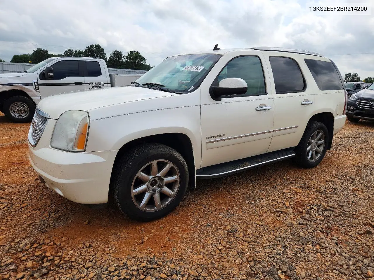 2011 GMC Yukon Denali VIN: 1GKS2EEF2BR214200 Lot: 59159816