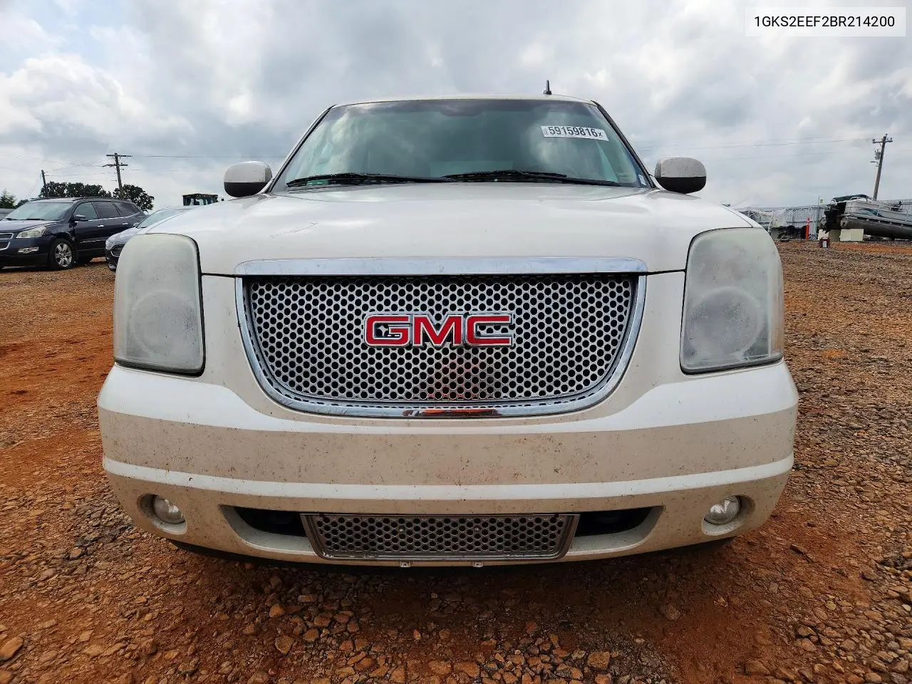 2011 GMC Yukon Denali VIN: 1GKS2EEF2BR214200 Lot: 59159816