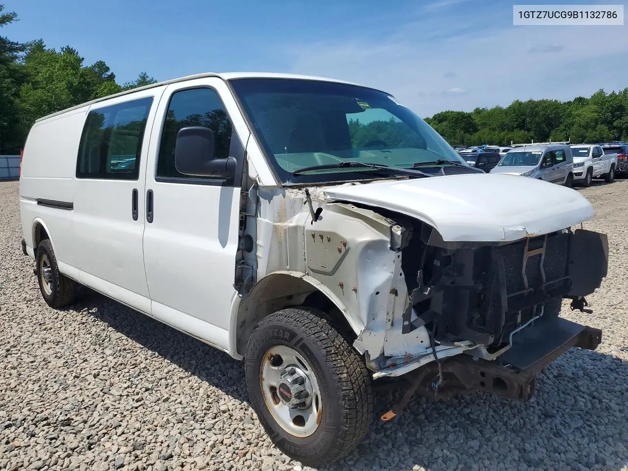 2011 GMC Savana G3500 VIN: 1GTZ7UCG9B1132786 Lot: 59608246
