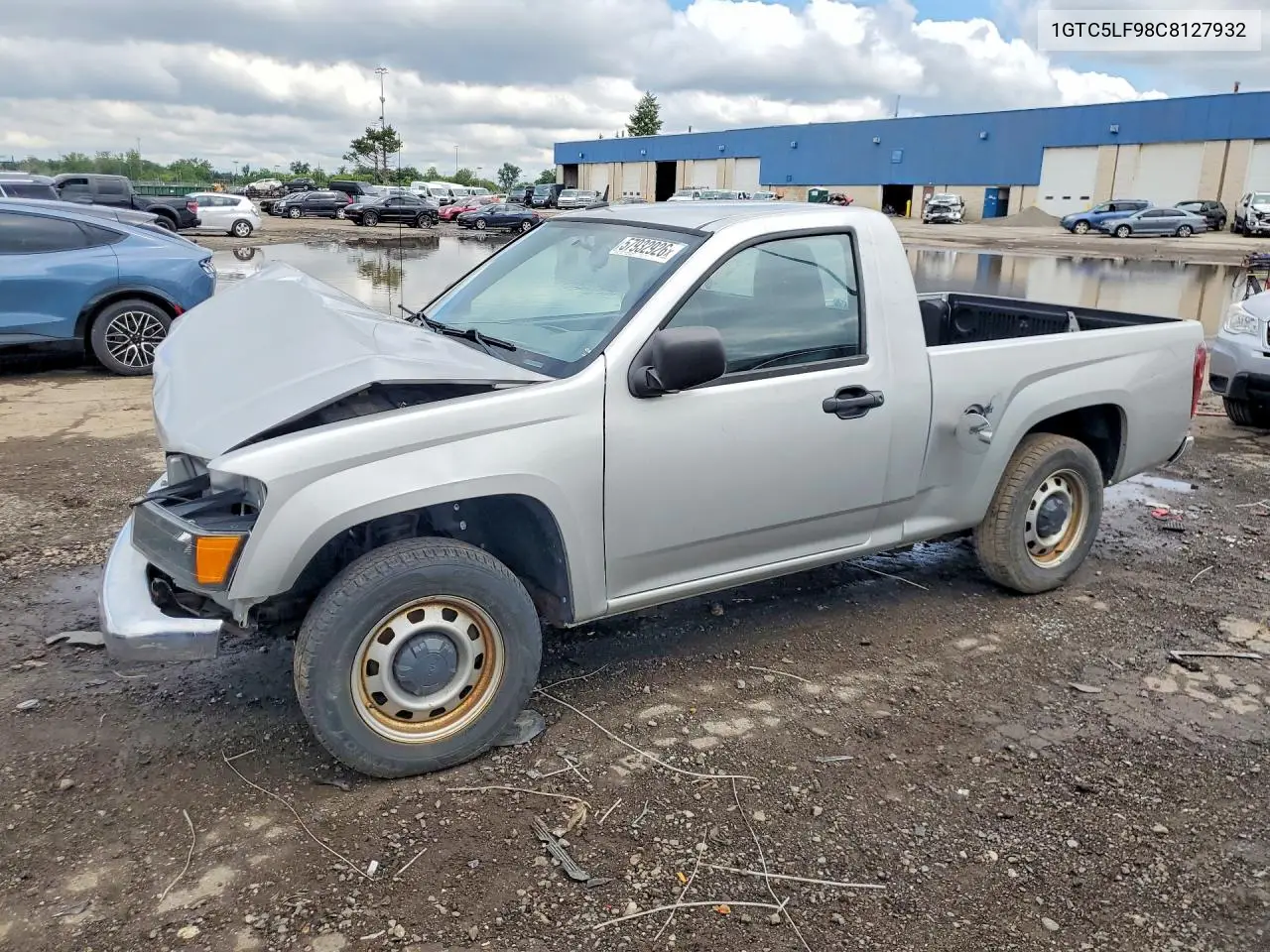 2012 GMC Canyon VIN: 1GTC5LF98C8127932 Lot: 57932926