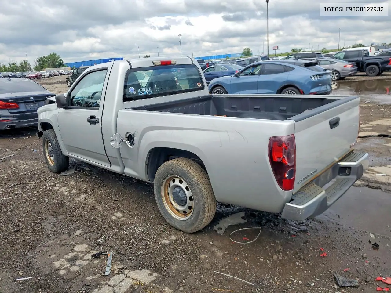 2012 GMC Canyon VIN: 1GTC5LF98C8127932 Lot: 57932926