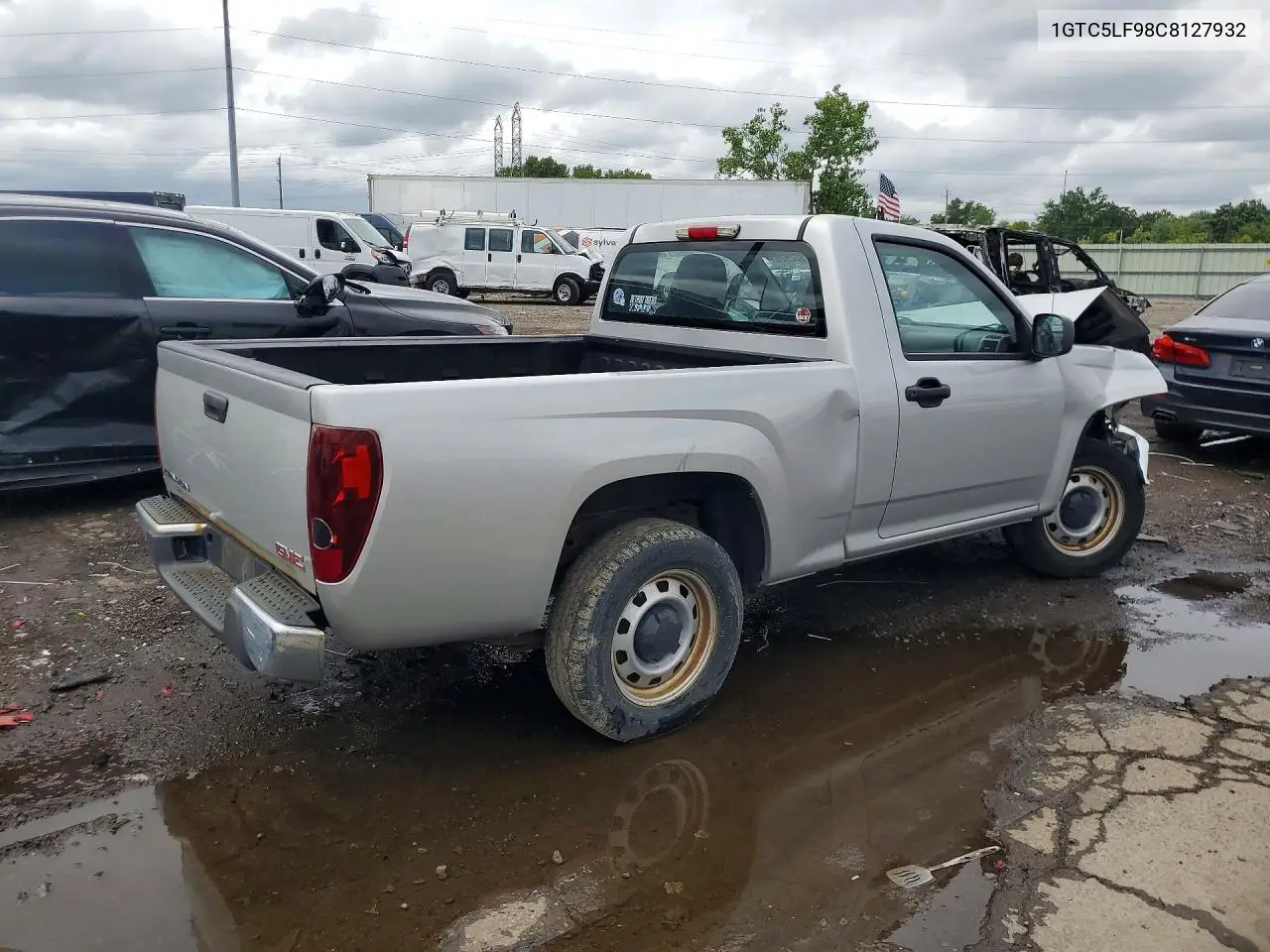 2012 GMC Canyon VIN: 1GTC5LF98C8127932 Lot: 57932926