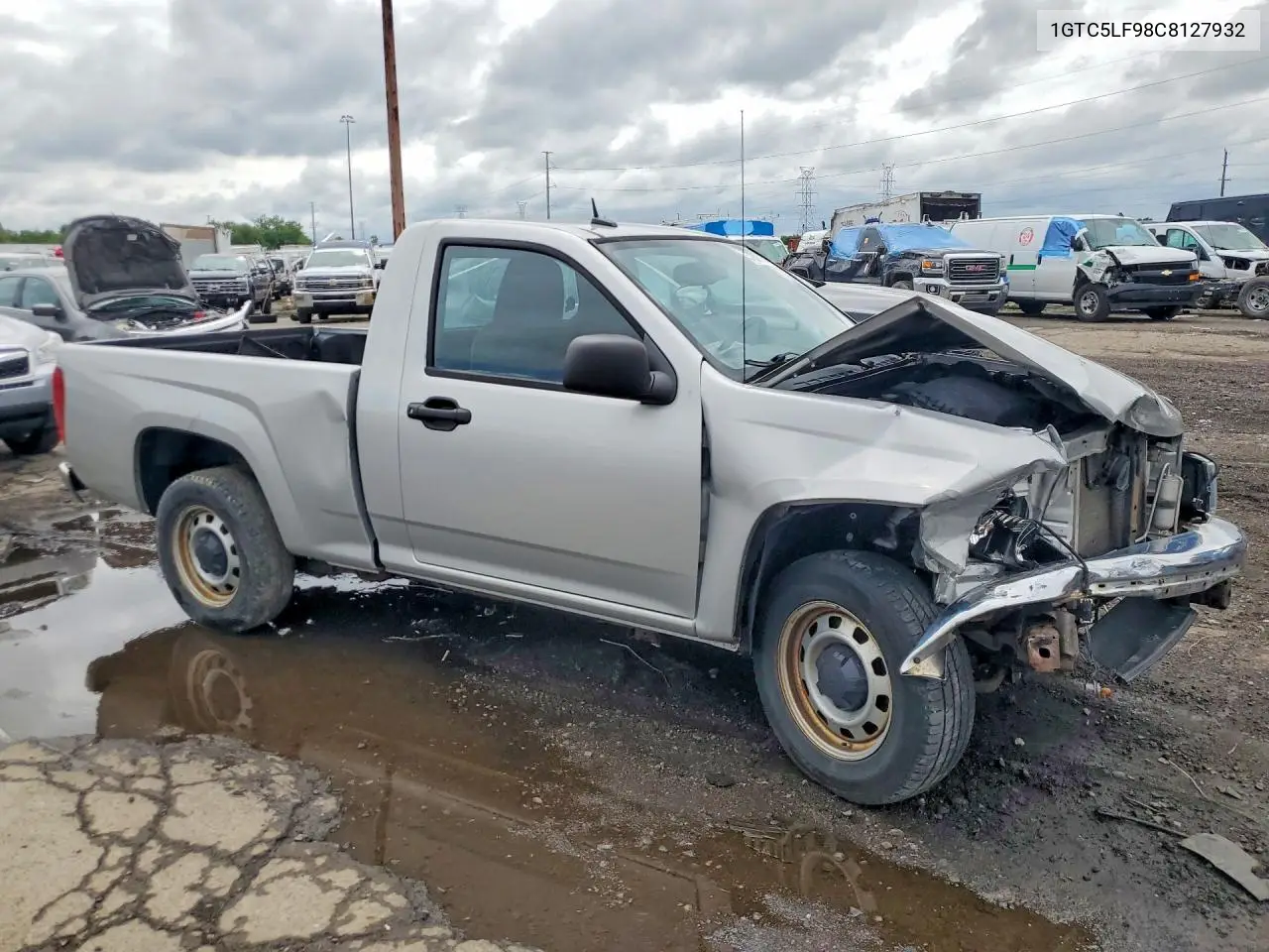 2012 GMC Canyon VIN: 1GTC5LF98C8127932 Lot: 57932926