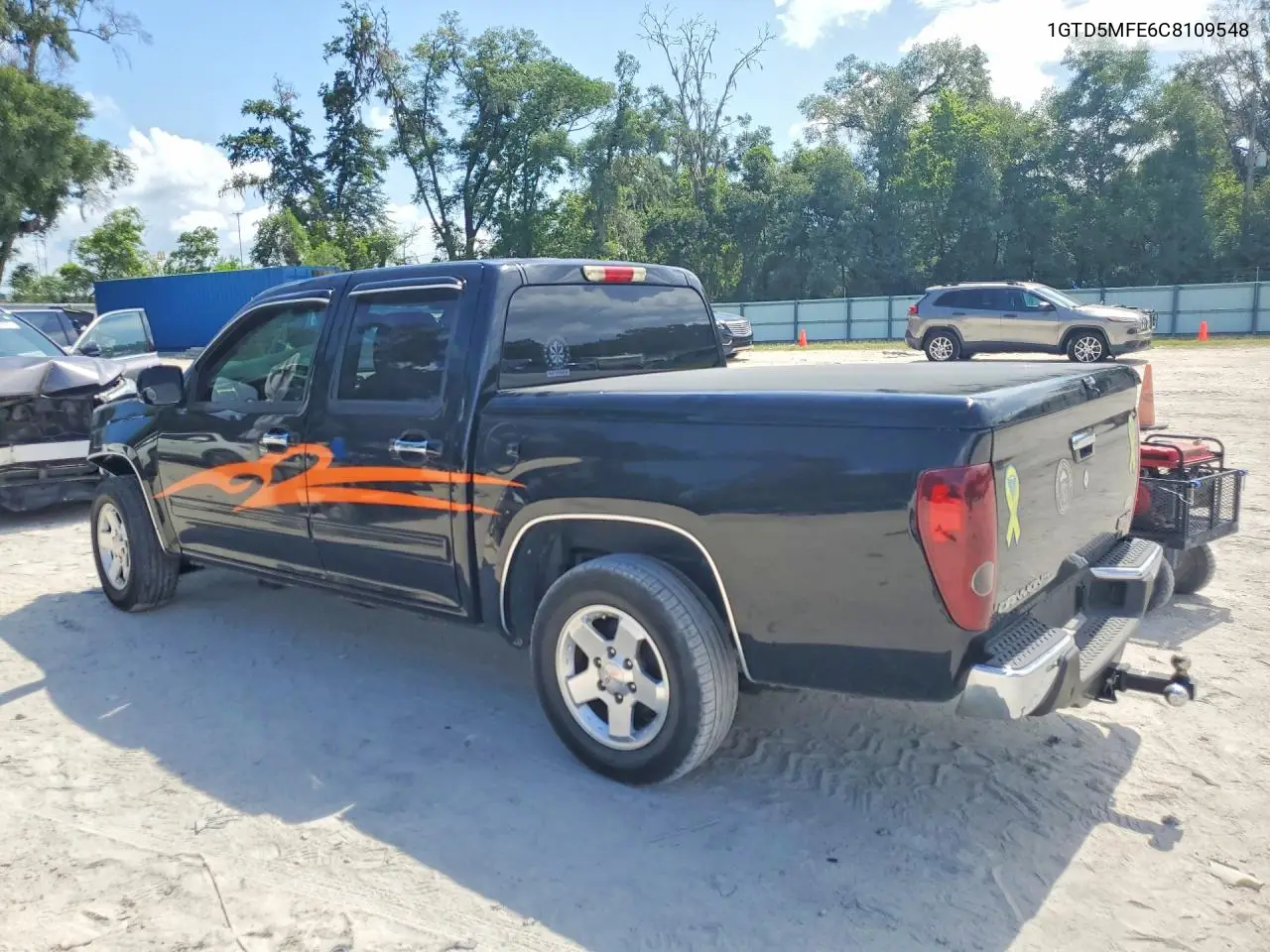 2012 GMC Canyon Sle VIN: 1GTD5MFE6C8109548 Lot: 58250286