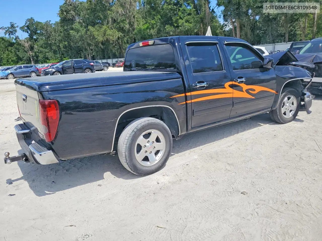 2012 GMC Canyon Sle VIN: 1GTD5MFE6C8109548 Lot: 58250286