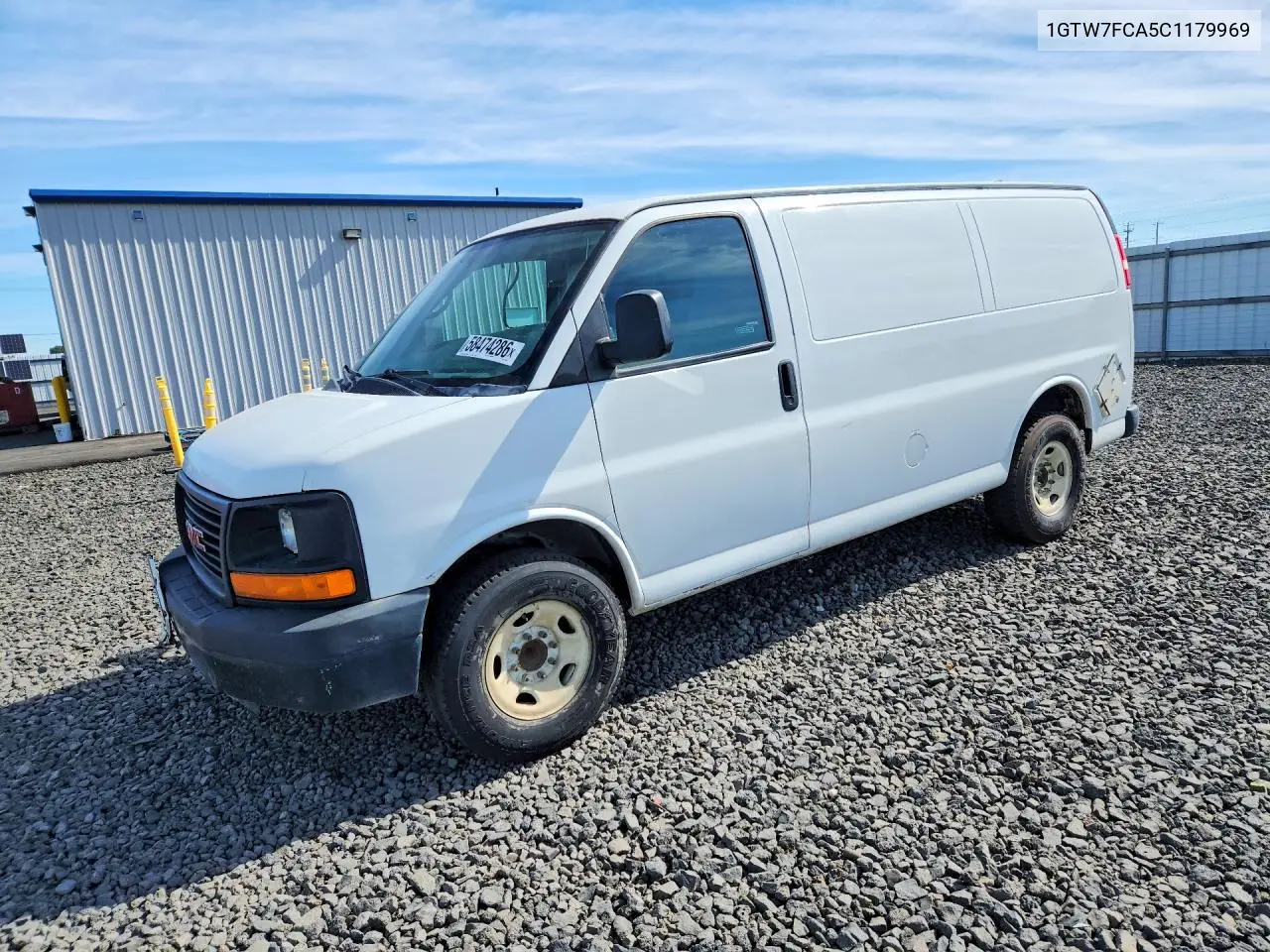 2012 GMC Savana 2500 Cargo Delivery Van VIN: 1GTW7FCA5C1179969 Lot: 58474286