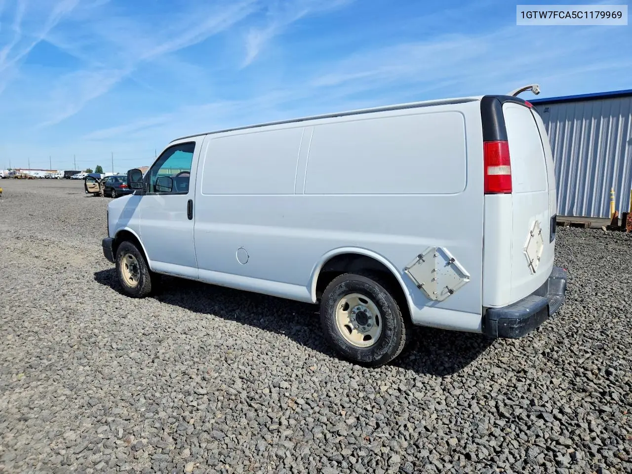 2012 GMC Savana 2500 Cargo Delivery Van VIN: 1GTW7FCA5C1179969 Lot: 58474286