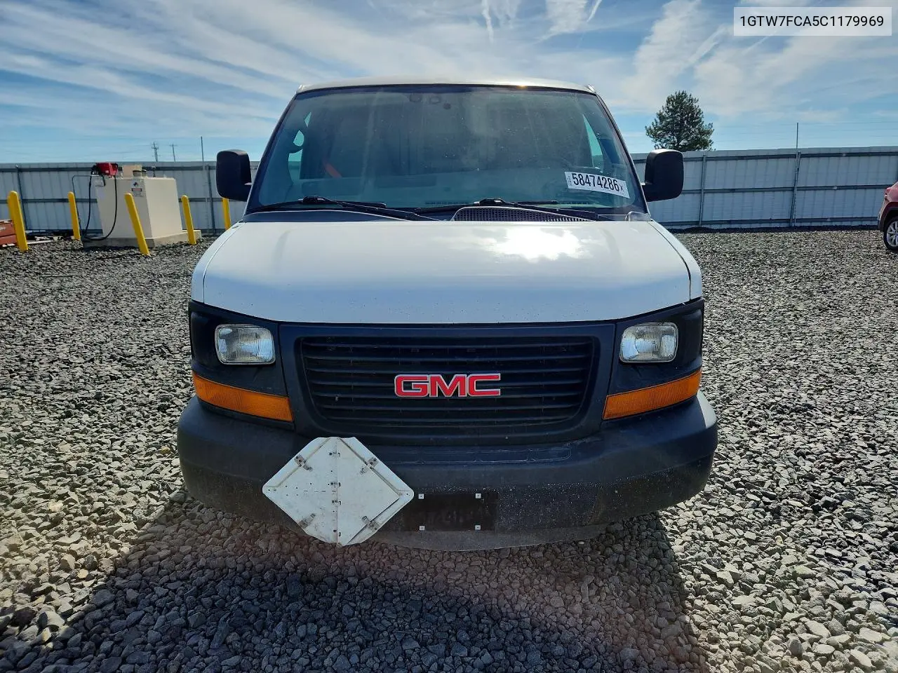 2012 GMC Savana 2500 Cargo Delivery Van VIN: 1GTW7FCA5C1179969 Lot: 58474286