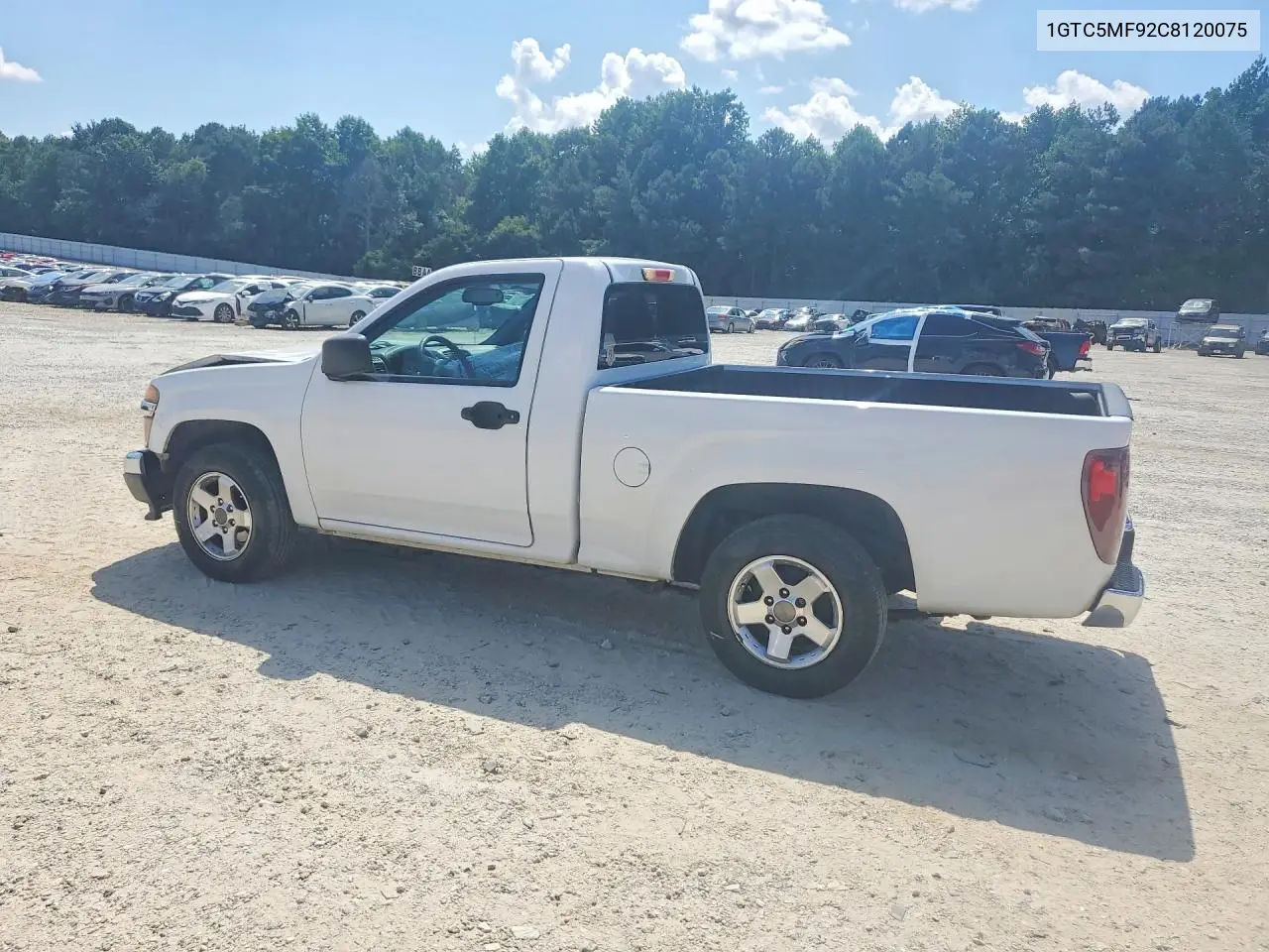 2012 GMC Canyon Sle VIN: 1GTC5MF92C8120075 Lot: 60074426