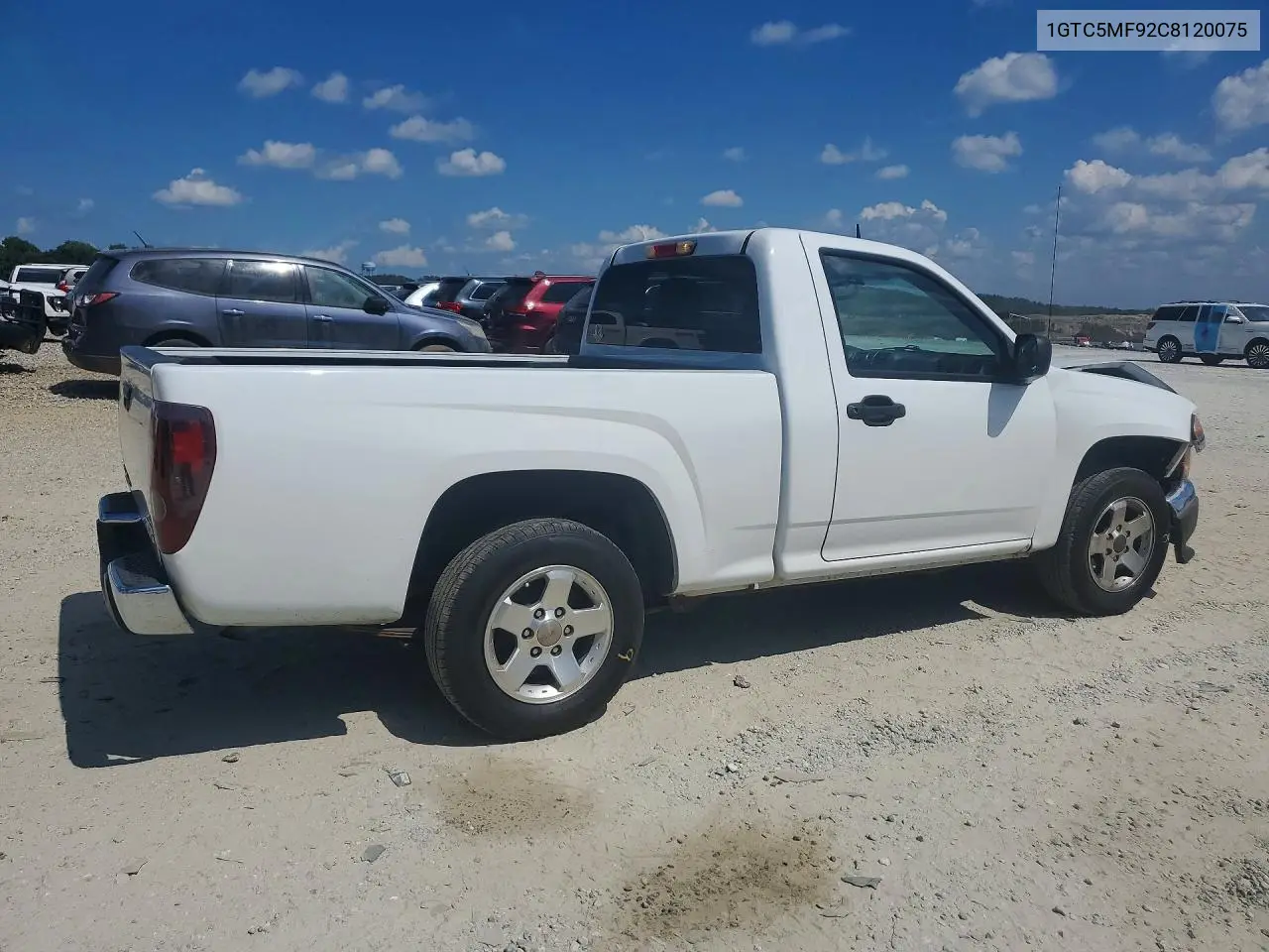 2012 GMC Canyon Sle VIN: 1GTC5MF92C8120075 Lot: 60074426