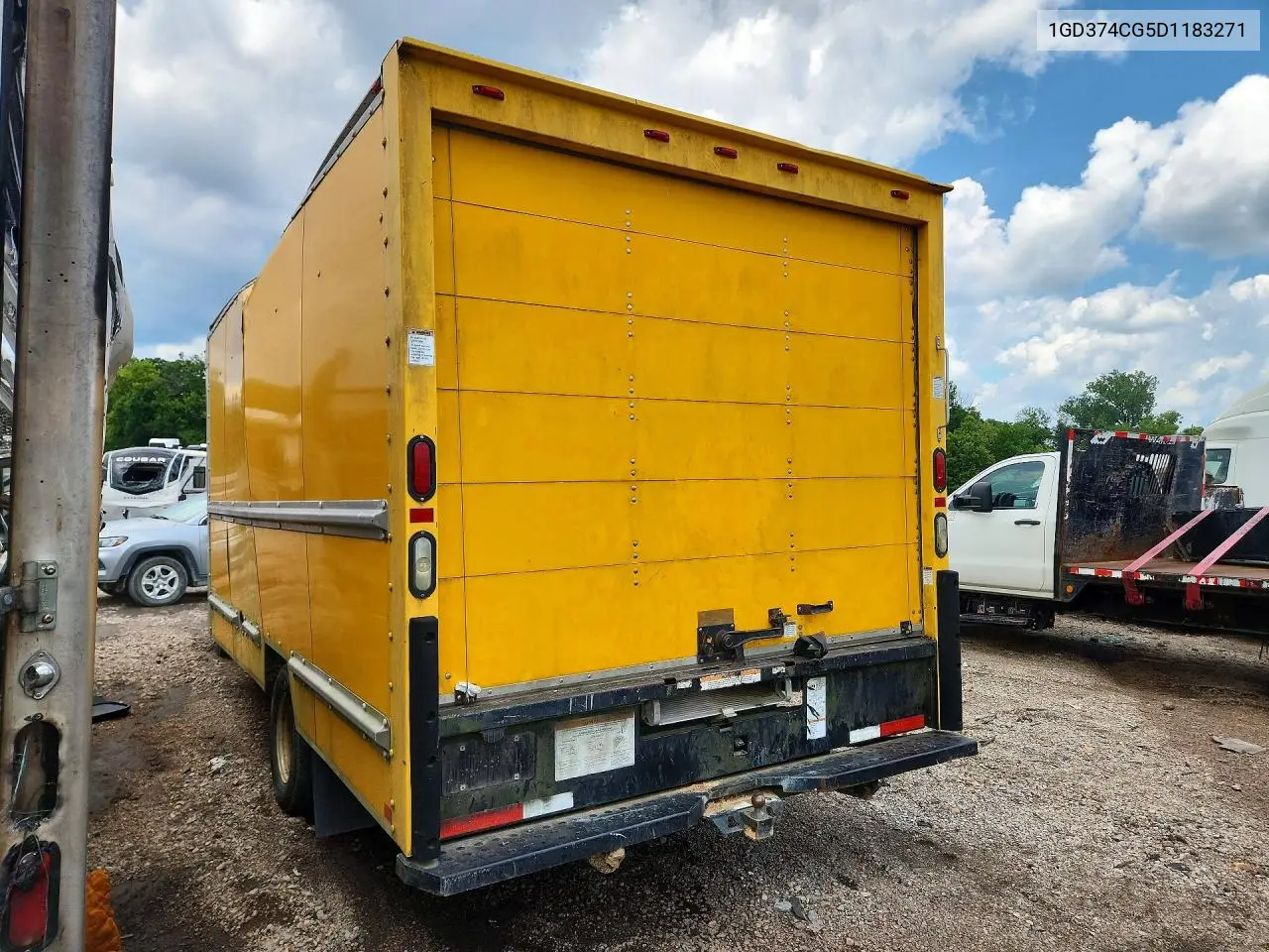 2013 GMC Savana Box Truck VIN: 1GD374CG5D1183271 Lot: 58745956