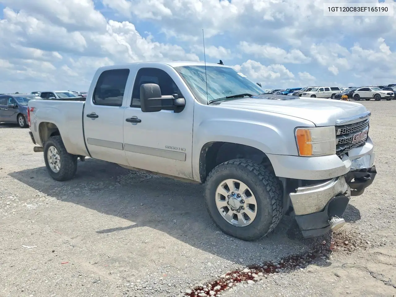 2014 GMC Sierra K2500 Sle VIN: 1GT120C83EF165190 Lot: 56834646