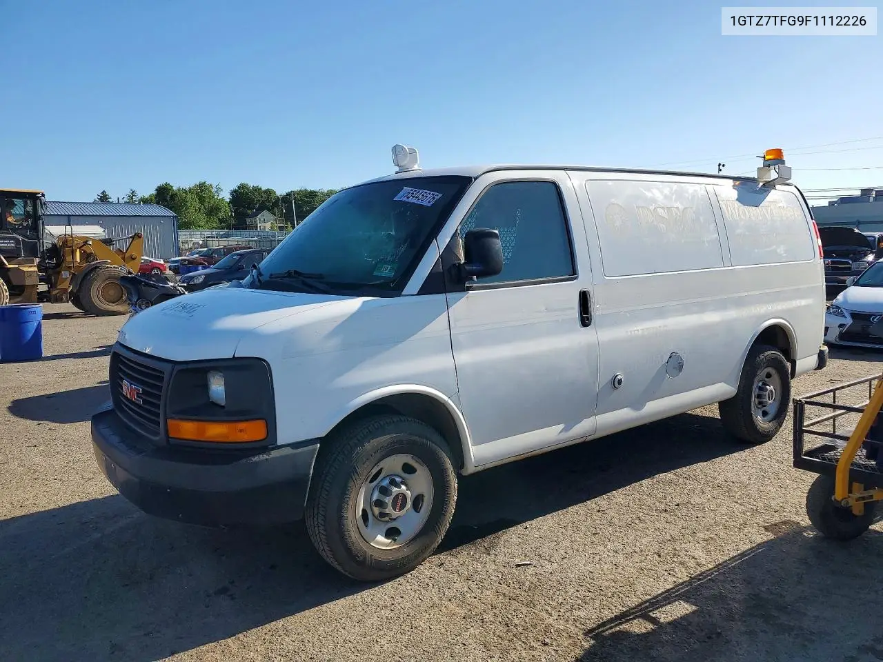 2015 GMC Savana G3500 VIN: 1GTZ7TFG9F1112226 Lot: 55445676