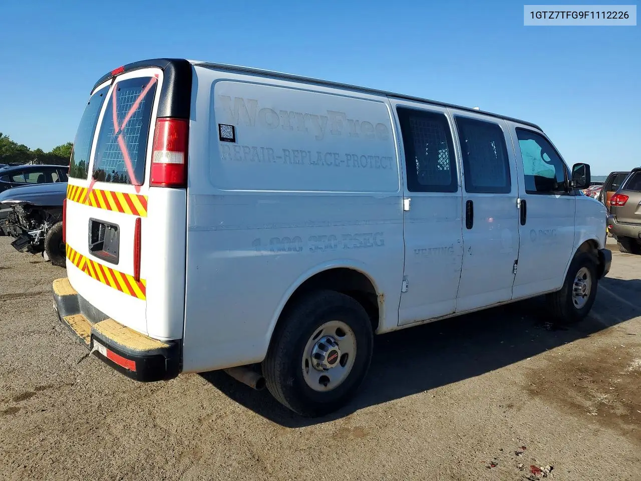 2015 GMC Savana G3500 VIN: 1GTZ7TFG9F1112226 Lot: 55445676