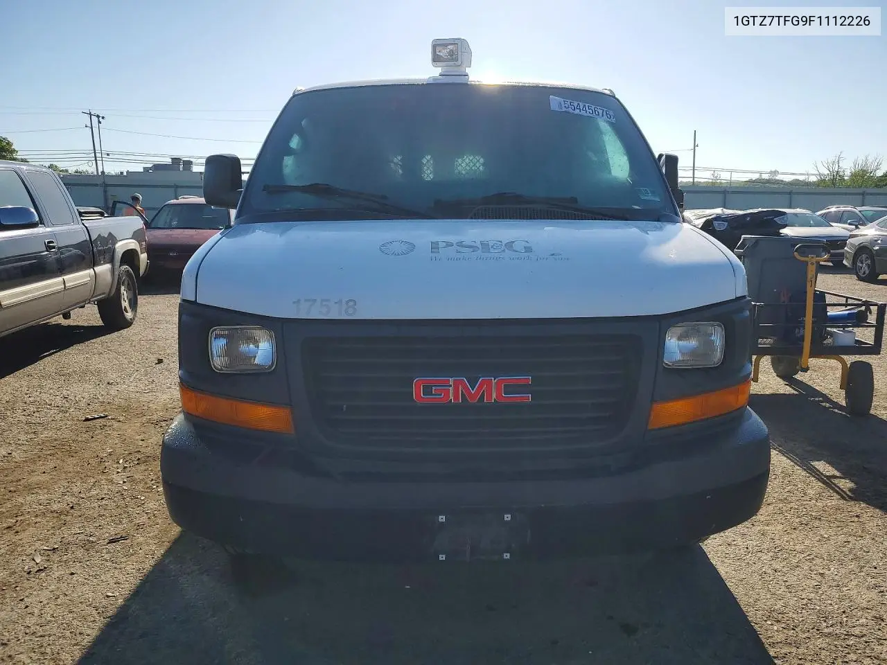 2015 GMC Savana G3500 VIN: 1GTZ7TFG9F1112226 Lot: 55445676