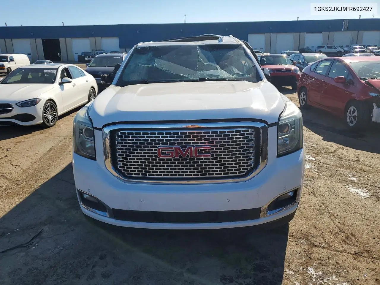 2015 GMC Yukon Xl Denali VIN: 1GKS2JKJ9FR692427 Lot: 57747806