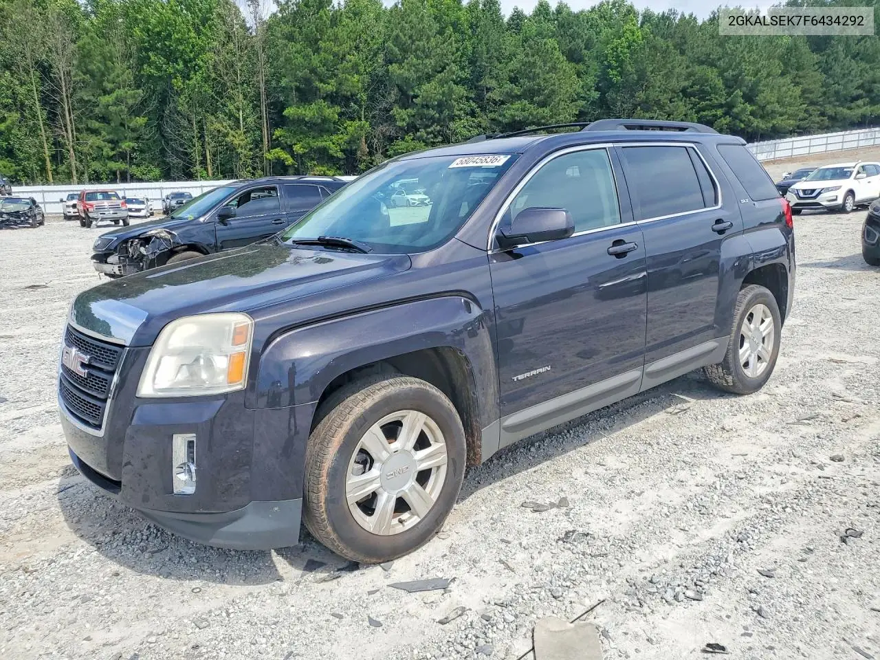 2015 GMC Terrain Slt VIN: 2GKALSEK7F6434292 Lot: 58045836