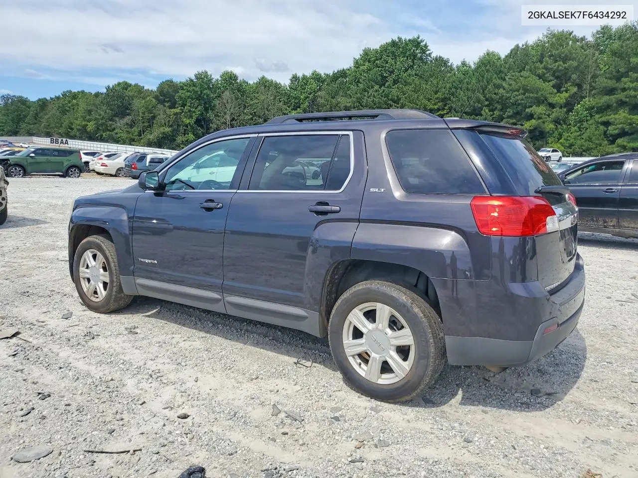 2015 GMC Terrain Slt VIN: 2GKALSEK7F6434292 Lot: 58045836