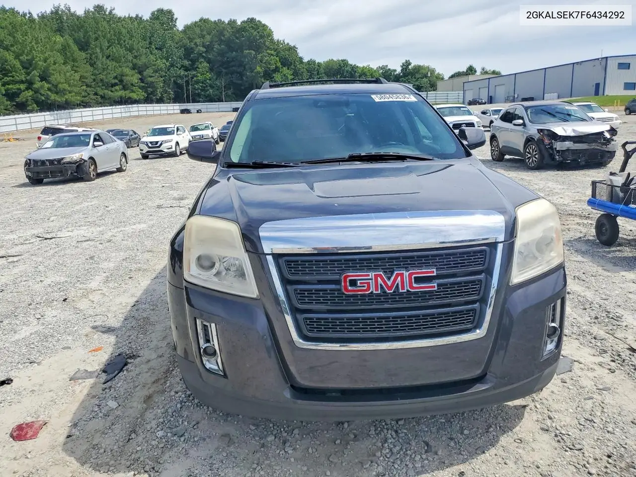 2015 GMC Terrain Slt VIN: 2GKALSEK7F6434292 Lot: 58045836