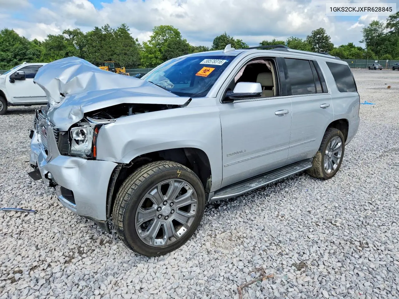 2015 GMC Yukon Denali VIN: 1GKS2CKJXFR628845 Lot: 58578316