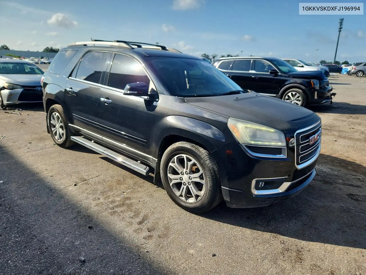 2015 GMC Acadia Slt-2 VIN: 1GKKVSKDXFJ196994 Lot: 58611536