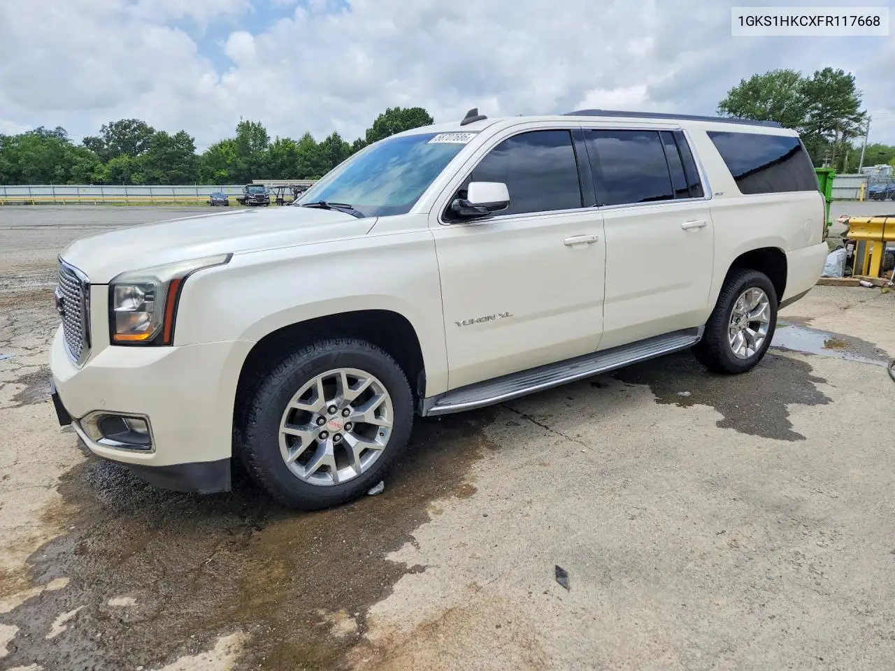 2015 GMC Yukon Xl C1500 Slt VIN: 1GKS1HKCXFR117668 Lot: 58707686