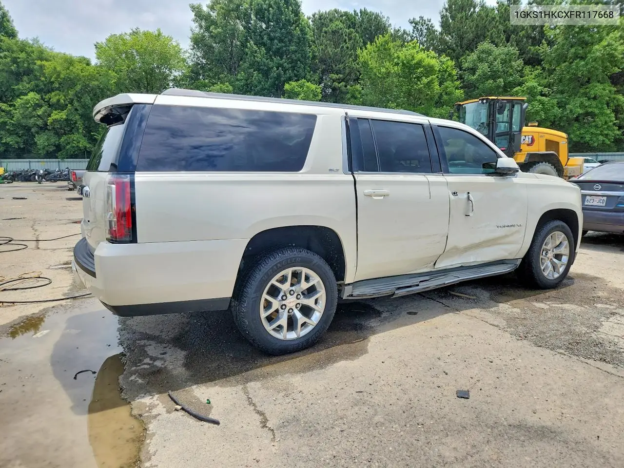 2015 GMC Yukon Xl C1500 Slt VIN: 1GKS1HKCXFR117668 Lot: 58707686