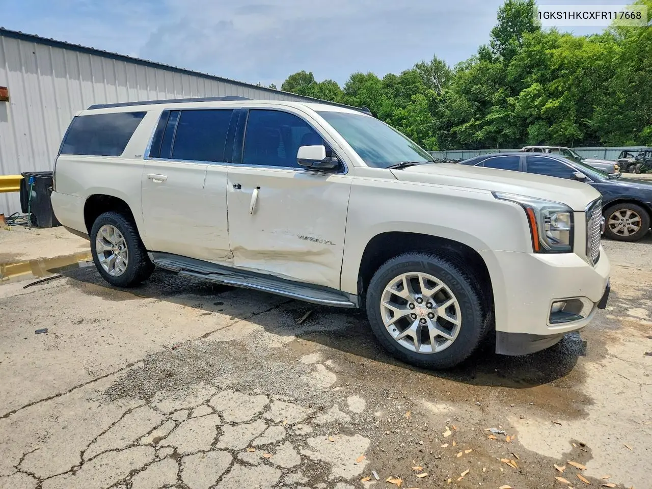 2015 GMC Yukon Xl C1500 Slt VIN: 1GKS1HKCXFR117668 Lot: 58707686