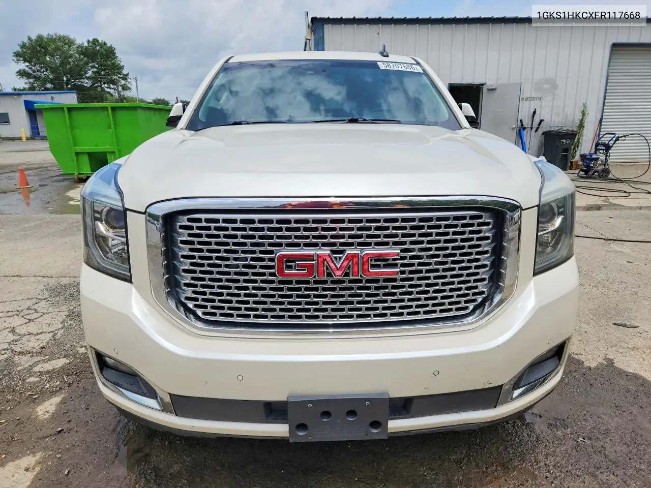2015 GMC Yukon Xl C1500 Slt VIN: 1GKS1HKCXFR117668 Lot: 58707686