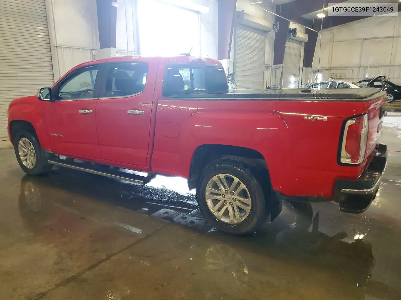 2015 GMC Canyon VIN: 1GTG6CE39F1243049 Lot: 58900346
